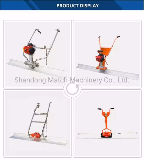 2020 Floor Leveling Machine Concrete Vibration Power Screed Ruler